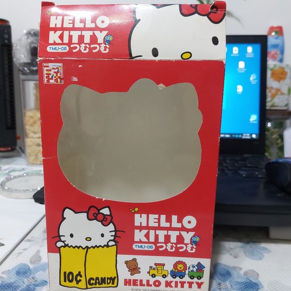 VINTAGE HELLO KITTY Tsumu Tsumu Stacking Game TMU-06 Challenge Game - Picture 7 of 7